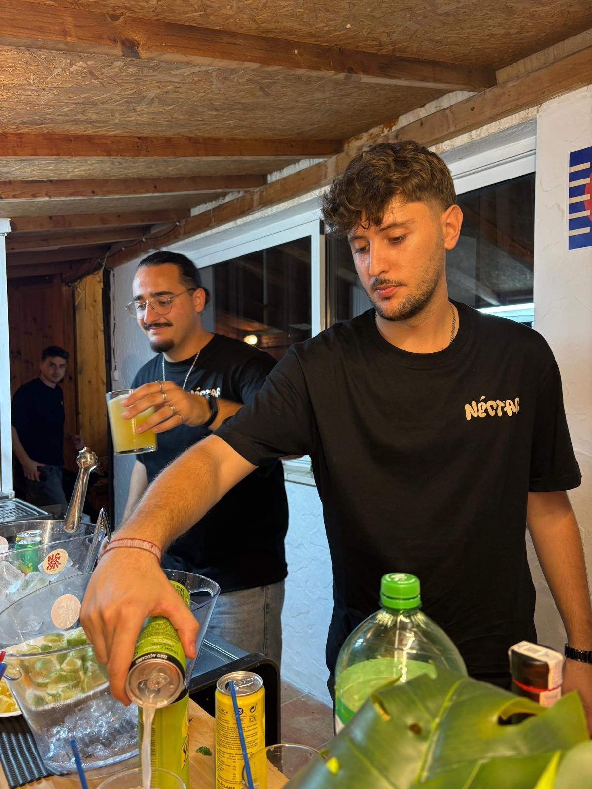 Detalle de barra Néctar